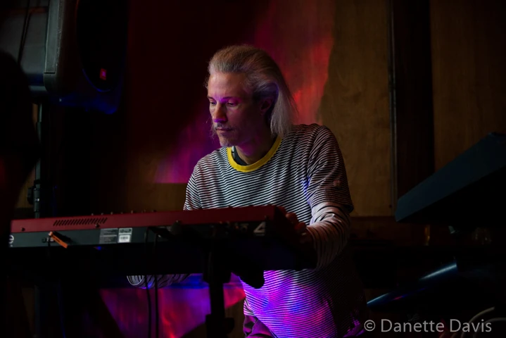 Tom Prather with Star Cradle, photo by D. Davis